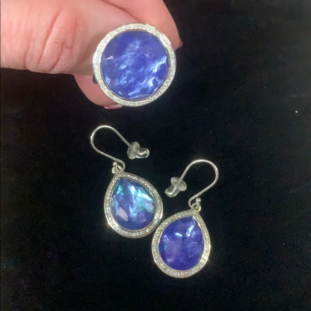 Ippolita Lollipop 925 Lapis Diamond SET